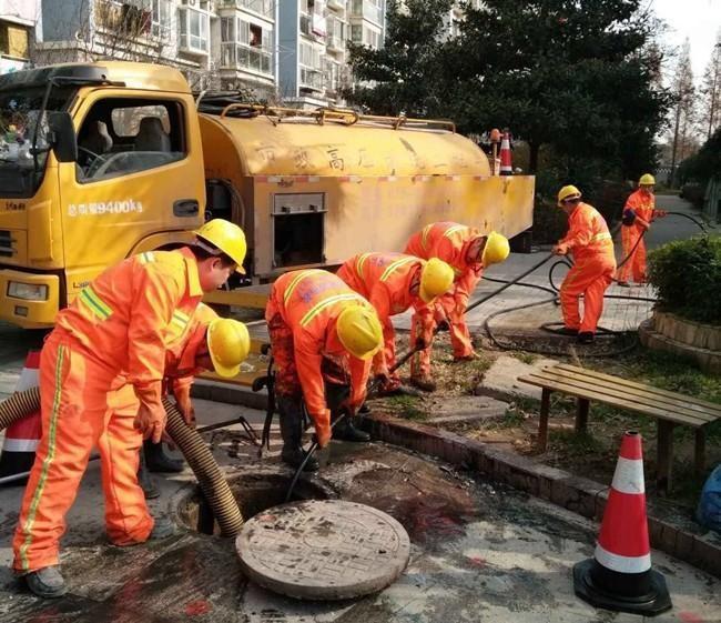 汉滨市政管道清淤