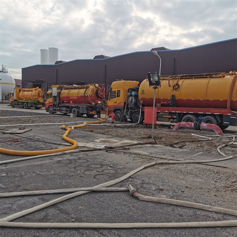 汉滨污水池清理