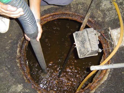 汉滨隔油池清理